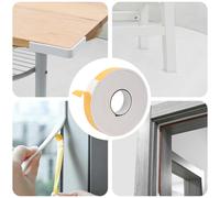 vidaXL Self-adhesive Foam Tape 20 pcs White 40mm x 5m CR Foam