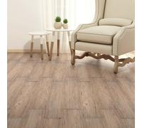 vidaXL Self-adhesive PVC Flooring Planks 5.21 m² 2 mm Oak Brown Floor Tile