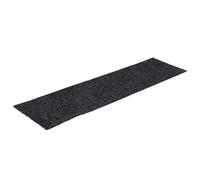 Vidaxl Self-adhesive Stair Mats Rectangular 15 Pcs 76X20 Cm Grey, Grey