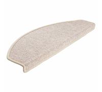vidaXL Stair Mats 20 pcs Taupe 65x24x4 cm stair rug stair protector