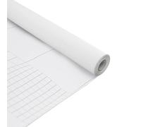 vidaXL Self-adhesive Window Film Frosted White 90 x 1000 cm PVC, Bespoke, Rectangular, Modern Design for Efficient, Stylish Workspaces and Living Areas in Contemporary Homes and Offices