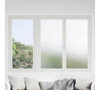 vidaXL Self-adhesive Window Film Frosted White 90 x 500 cm PVC