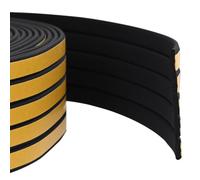 vidaXL Self-Adhesive Window Seal Black 9 x 3 mm 100 m EPDM Foam