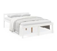 Vidaxl Senior Bed Without Mattress White 120X200Cm Solid Wood Pine