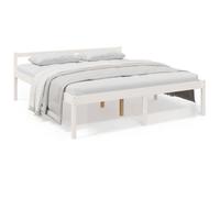 Vidaxl Senior Bed Without Mattress White 180X200Cm Super King Size