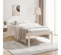 Bed Frame Bedroom Bed Base Matress Foundation Bedstead Solid Wood Pine vidaXL