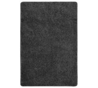 vidaXL Shaggy Rug Dark Grey 140x200 cm Anti Slip