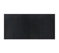 vidaXL Rug Floor Mat Area Rug Hallway Carpet Runner Rectangular Black Bamboo