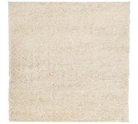 vidaXL Shaggy Rug High Pile Modern Gold 200x200 cm - Luxurious Polypropylene, Soft Long Piles, STANDARD 100 by OEKO-TEX Certified