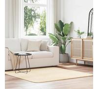 (cream, 160 x 160 cm/square) vidaXL Shaggy Rug High Pile NAVARRA Dusty Pink 200x200 cm Polyester Area Rug