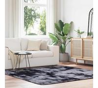 vidaXL Shaggy Rug High Pile NAVARRA Dark Grey 200x200 cm Polyester