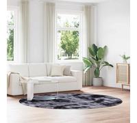 vidaXL Shaggy Rug High Pile NAVARRA Dark Grey 240x240 cm Polyester