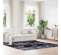 Vidaxl Shaggy Rug High Pile Navarra Dark Grey 240X240 Cm Polyester
