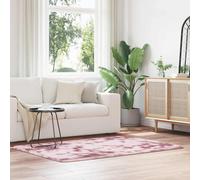 vidaXL Shaggy Rug High Pile NAVARRA Dusty Pink 120x170 cm Polyester