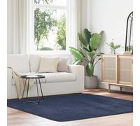 vidaXL Shaggy Rug High Pile NAVARRA Navy 200x200 cm Polyester