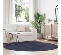 vidaXL Shaggy Rug High Pile NAVARRA Navy 200x200 cm Polyester