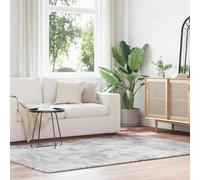vidaXL Shaggy Rug High Pile NAVARRA Silver Grey 160x230 cm Polyester