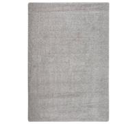 Rug Light Grey 120x170 cm Shaggy 100% PP Anti-Slip 20mm Pile Machine Washable 30