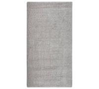 vidaXL Shaggy Rug Light Grey 80x150 cm Anti Slip
