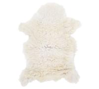 Sheepskin Rug Cream Genuine Sheep Leather 60-70x90-100cm Soft Draped Luxury Cozy
