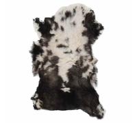 vidaXL Sheep Leather Mixed Colour (60-70)x(90-100) cm Area Rug Fluffy Carpet