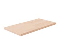 Vidaxl Shelf Board 40X20X1.5 Cm Untreated Solid Wood Oak