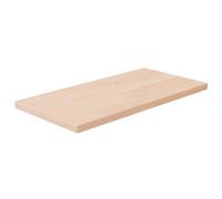 Vidaxl Shelf Board 40X20X1.5 Cm Untreated Solid Wood Oak