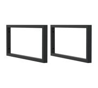 Shelf Brackets for Washbasin Shelf Support Shelving Bracket 2 pcs Steel vidaXL