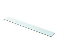 vidaXL Shelf Panel Glass Clear 100x12 cm