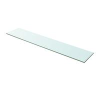 Vidaxl Shelf Panel Glass Clear 100X20 Cm