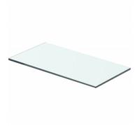 vidaXL Shelf Panel Glass Clear 40x15cm Storage Plate Sheet Shelving Display