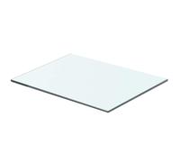 vidaXL Shelf Panel Glass Clear 40x25 cm