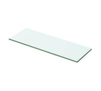 vidaXL Shelf Panel Glass Clear 50x12 cm
