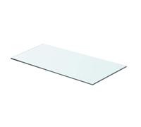 vidaXL Shelf Panel Glass Clear 60x25 cm