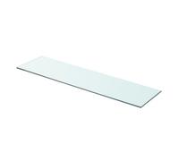 Vidaxl Shelf Panel Glass Clear 80X20 Cm
