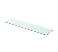 Vidaxl Shelf Panel Glass Clear 90X20 Cm