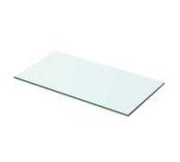 vidaXL Shelf Panel Glass Sheet Plate Storage Cabinet Room Shelving Display Clear