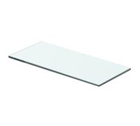 vidaXL Shelf Panel Glass Sheet Plate Storage Cabinet Room Shelving Display Clear