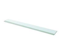 Vidaxl Shelves 2 Pcs Panel Glass Clear 110X12 Cm