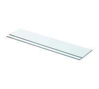 1/2x Shelves Panel Glass Clear Sheet Shelf Panel Ledge Multi Sizes vidaXL