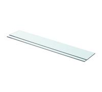 Vidaxl Shelves 2 Pcs Panel Glass Clear 80X12 Cm