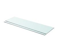 Vidaxl Shelves 2 Pcs Panel Glass Clear 90X25 Cm