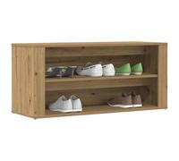 (artisan oak) vidaXL Shoe Rack Hallway Shoe Storage Cupboard Shoe Cabinet Engineered Wood