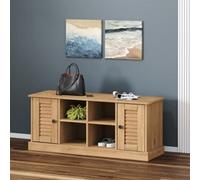 Vidaxl Shoe Bench Vigo 106X35X45 Cm Solid Wood Pine
