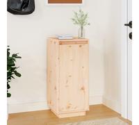 vidaXL Shoe Cabinet 35x35x80 cm Solid Wood Pine