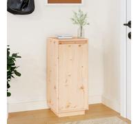 Vidaxl Shoe Cabinet 35X35X80 Cm Solid Wood Pine