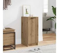 Vidaxl Shoe Cabinet Artisan Oak 29.5X35X70 Cm Engineered Wood