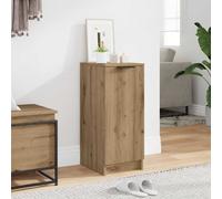 vidaXL Shoe Cabinet Artisan Oak 29.5x35x70 cm Engineered Wood