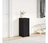 (black oak) vidaXL Shoe Cabinet Grey Sonoma 29.5x34x76 cm Engineered Wood shoe rack