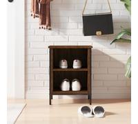 vidaXL Shoe Cabinet Brown Oak 38x35x50 cm Engineered Wood